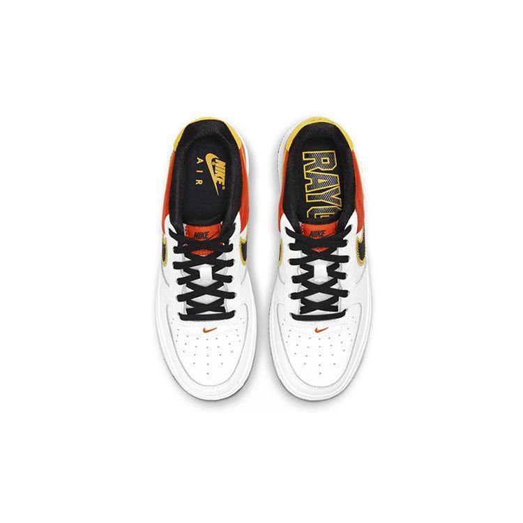 Nike Zapatillas para Niños Air Force 1 LV8 GS Roswell Rayguns Blanco Naranja-Flash Amarillo DD9530-100