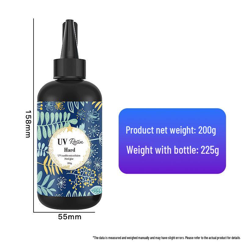DIY Jewelry UV Drip Glue: Fast-Drying, Odorless, Transparent Crystal UV Curing Adhesive