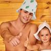 2Pcs Sauna Hat Felt Caps for Women Home Bathing Sauna Hats Comfortable Reusable Absorbent Thick Felt Showering Caps