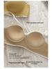 High-Quality Seamless Push-Up Half-Cup Bra for Small Chest - Sexy, Wire-Free, Fashionable Design