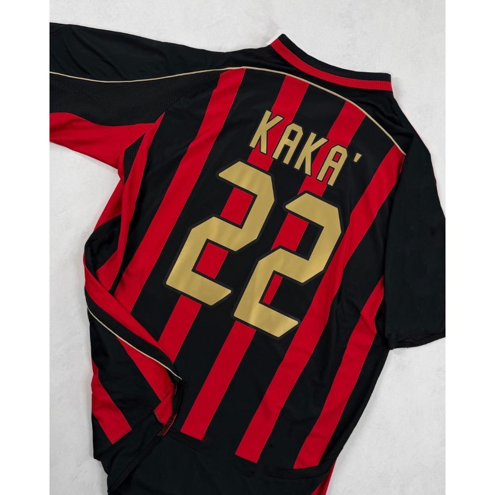 KAKA 22 Retro Football Soccer Jersey for Men Women Summer Short Sleeve Sport Tee Y2K Loose Oversized Streetwear Collection Tops