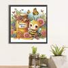 5D DIY Diamond Painting Honeybee Honey Series Partial Special Shaped Drill Diamond Painting Kit Bee Decoration