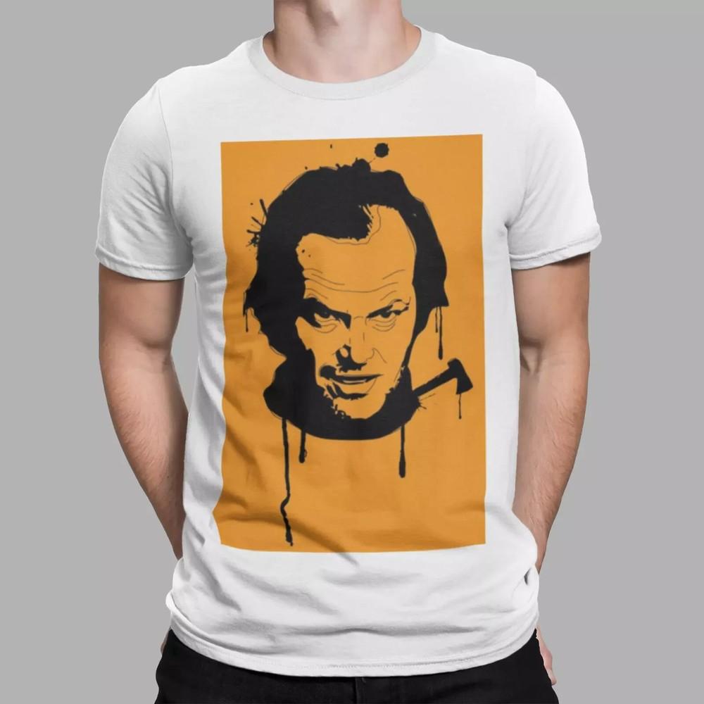 THE SHINNING Jack Torrance T-Shirt Horror Movie Retro Tee 70s 80s Halloween UK Unisex T-Shirt S