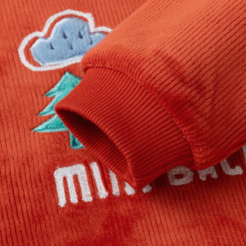 Mini Balabala Kids' Fleece Lined Layered Sweatshirt