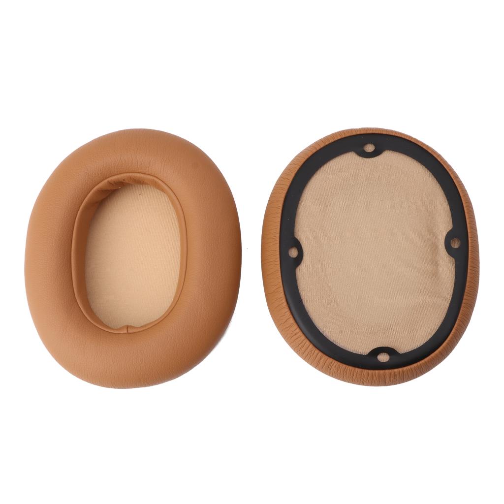 Earphone Cushions Ear Pads Earmuff Pillow Cover Noise Canceling Headphones Sleeve for EDIFIER W830BT W860NB Earmuffs 2x жёлтый