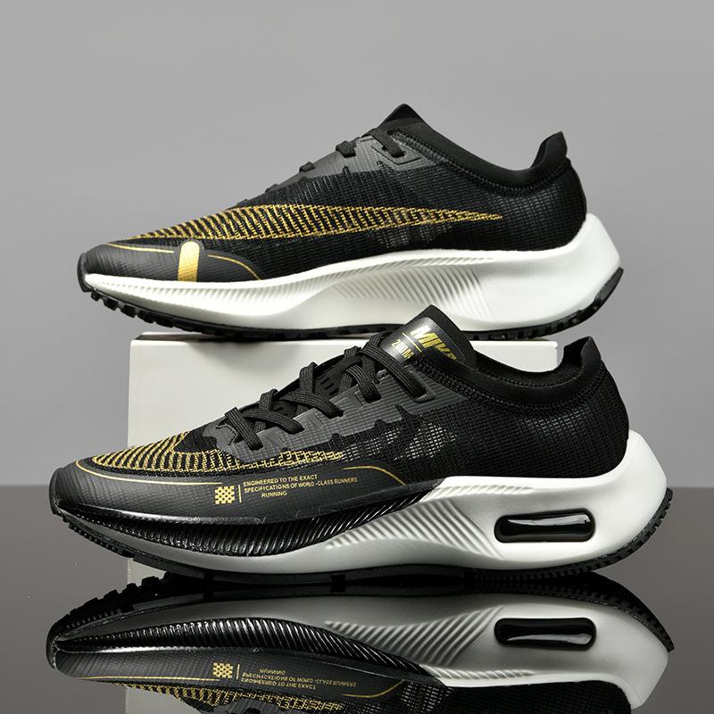 

Couple shoes summer 2025 new lightweight breathable running shoes men s and women s trendy men s and women s casual sports shoes 46 чёрный