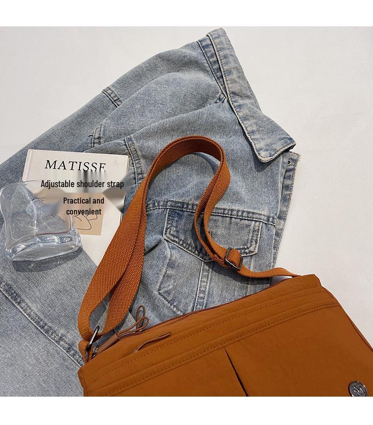 Women's 2025 Sporty Minimalist Crossbody Bag: Lightweight, Large Capacity, Versatile Shoulder Bag for Commute or Casual Use