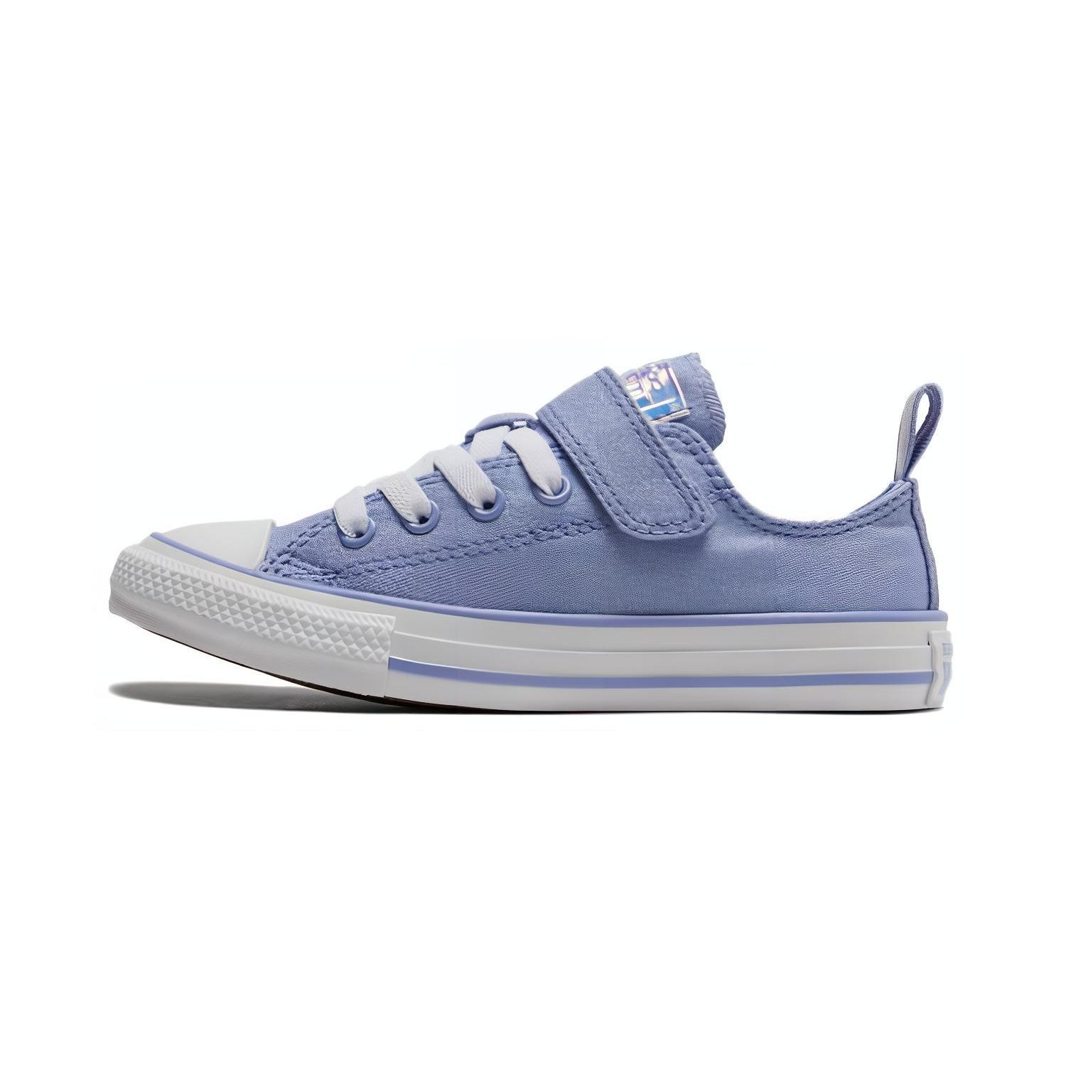 

Converse All Star 1V Низкие детские парусиновые кеды Синие детские кроссовки A03589C 29