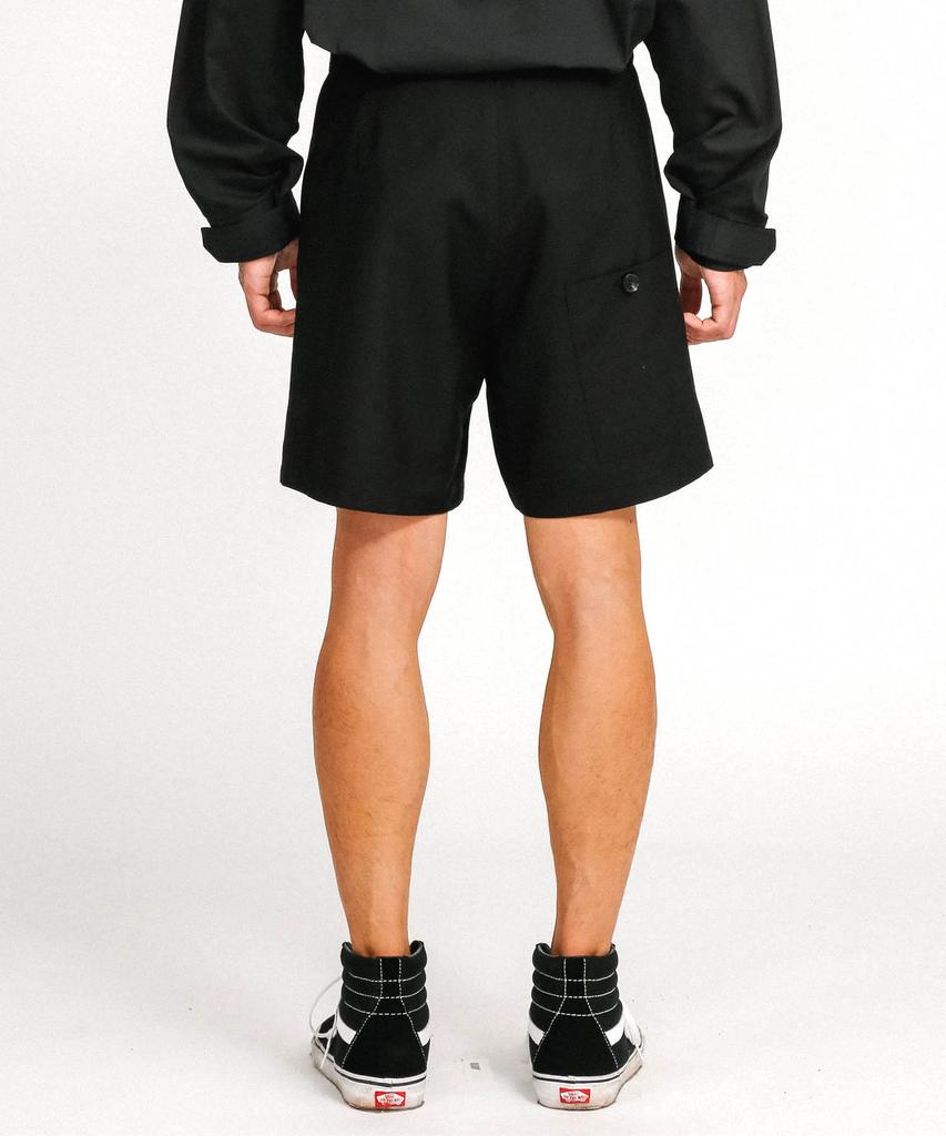 AJOBYAJO Slit Shorts [Black]
