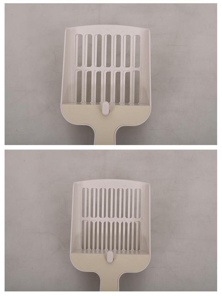 Adjustable Cross-Border Plastic Cat Litter Scoop for Tofu Litter