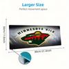 Minnesota Wild Color Mouse Pad Large Gaming Table Cushion Non-slip Laptop Tablet Big Mousepad XXL Mat Mini PC Playmat With Lock Edge