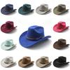 Knot Fedora Hat With Wool Blend Fabric For Winter Men Women Fashion