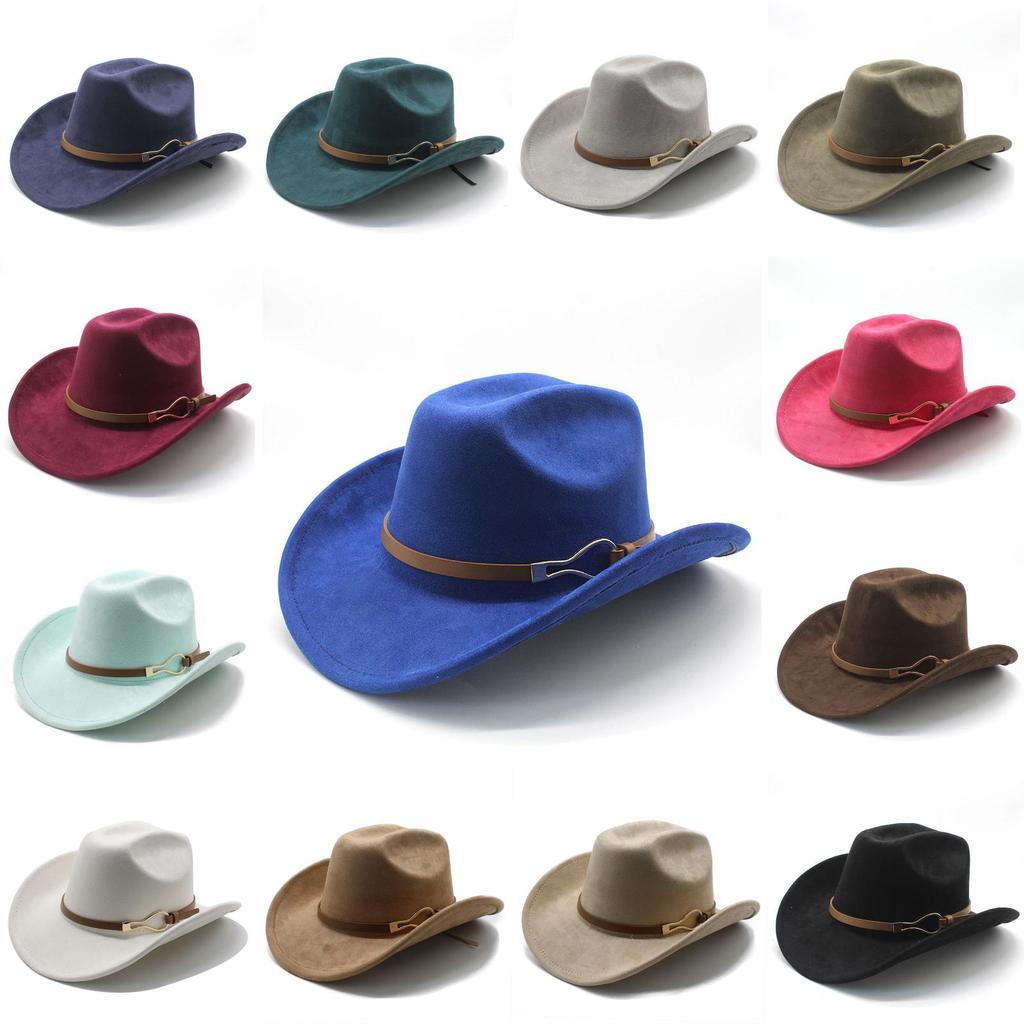 Knot Fedora Hat With Wool Blend Fabric For Winter Men Women Fashion