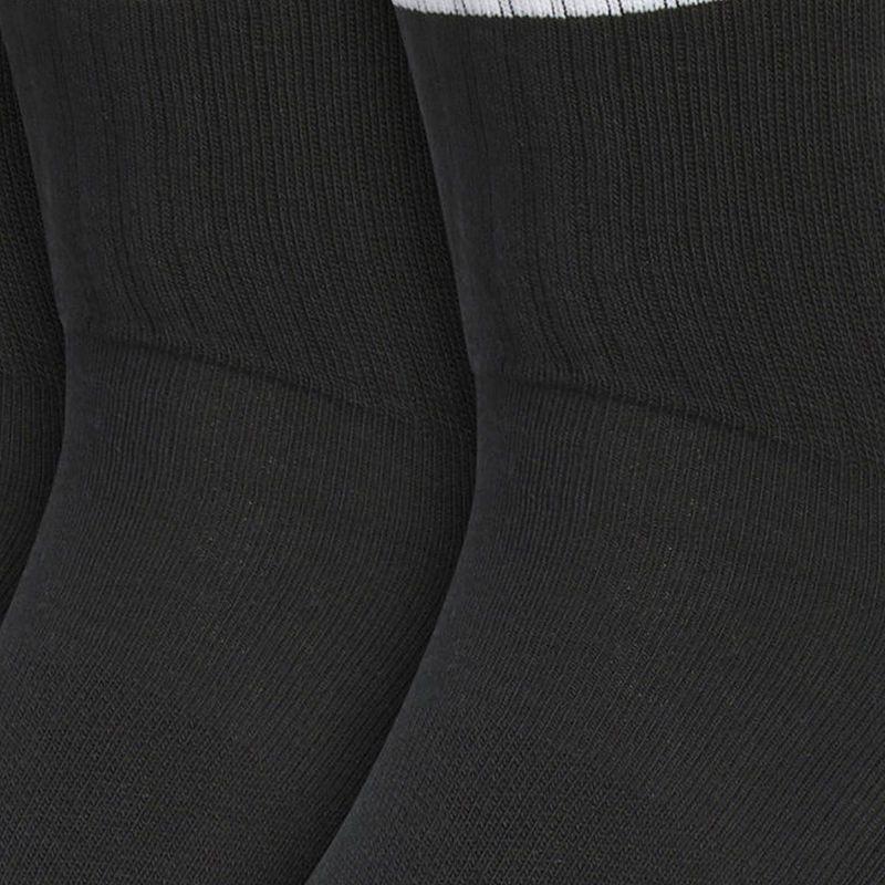 adidas CUSHIONED CREW Socks Unisex 3 Pack Black/White JN4866