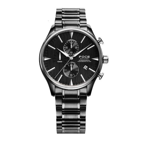 [FOCE MILANO] Мужские металлические часы FOCE MILANO FM7531WRG FM7531GYW FM7531GYW