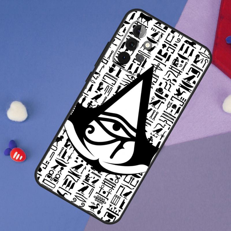 Egyptian Eye Of Horus Case For Samsung Galaxy A13 A16 A26 A36 A56 A06 A55 A35 A15 A54 A34 A14 A53 A12 A22 A32 A52