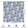Home Shower Curtains For Bathroom Waterproof Fabric Modern Nordic Style Bathroom Curtains Shower Curtain 180X200