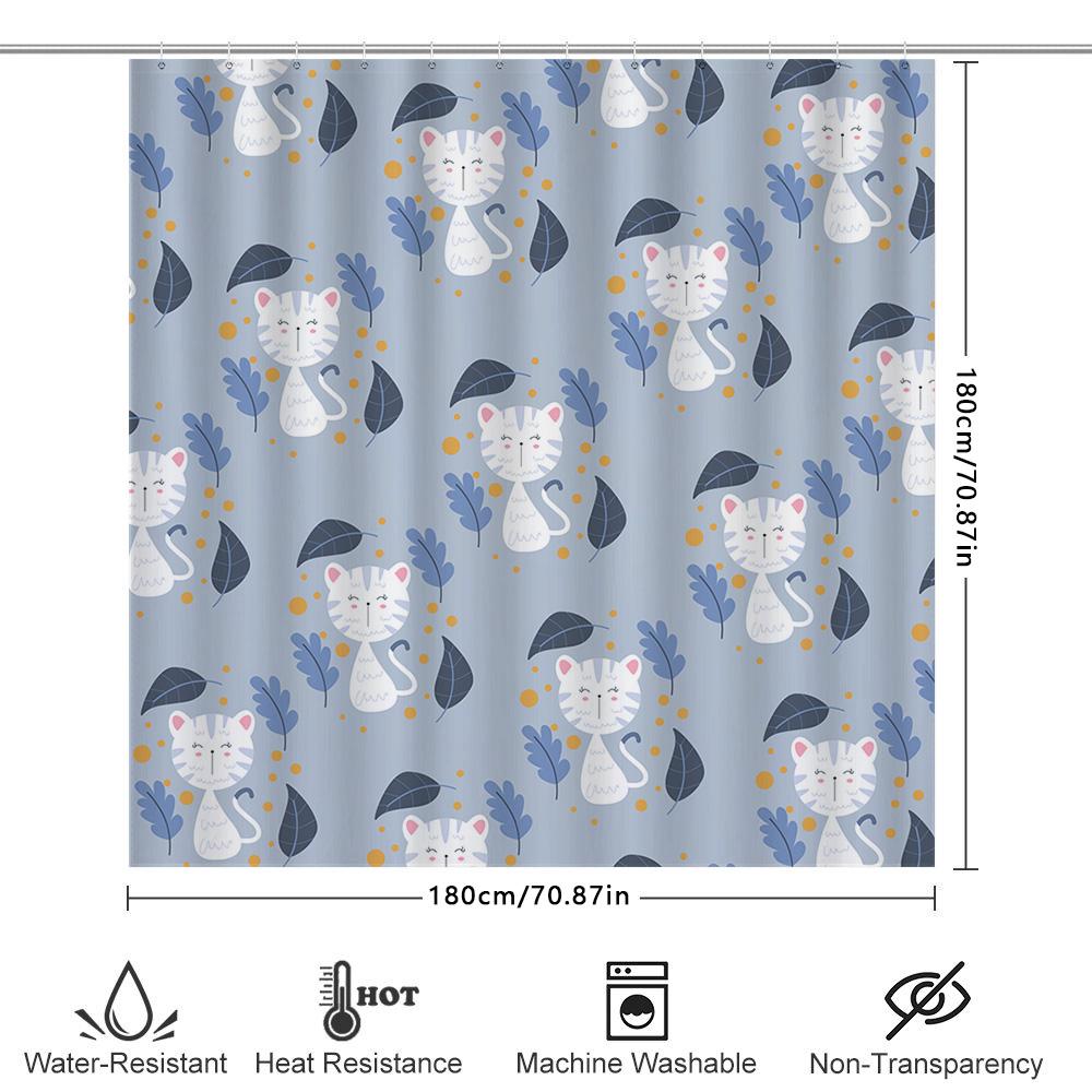 Home Shower Curtains For Bathroom Waterproof Fabric Modern Nordic Style Bathroom Curtains Shower Curtain 180X200