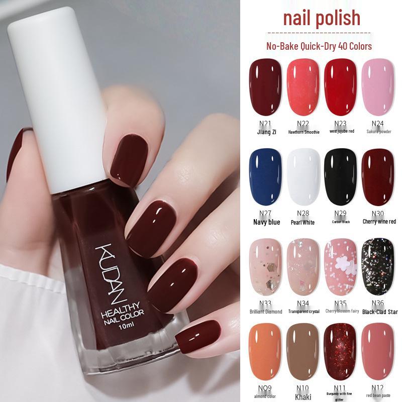 Water-based Peelable Odorless Quick-Dry Nail Polish Top Coat & Strengthener