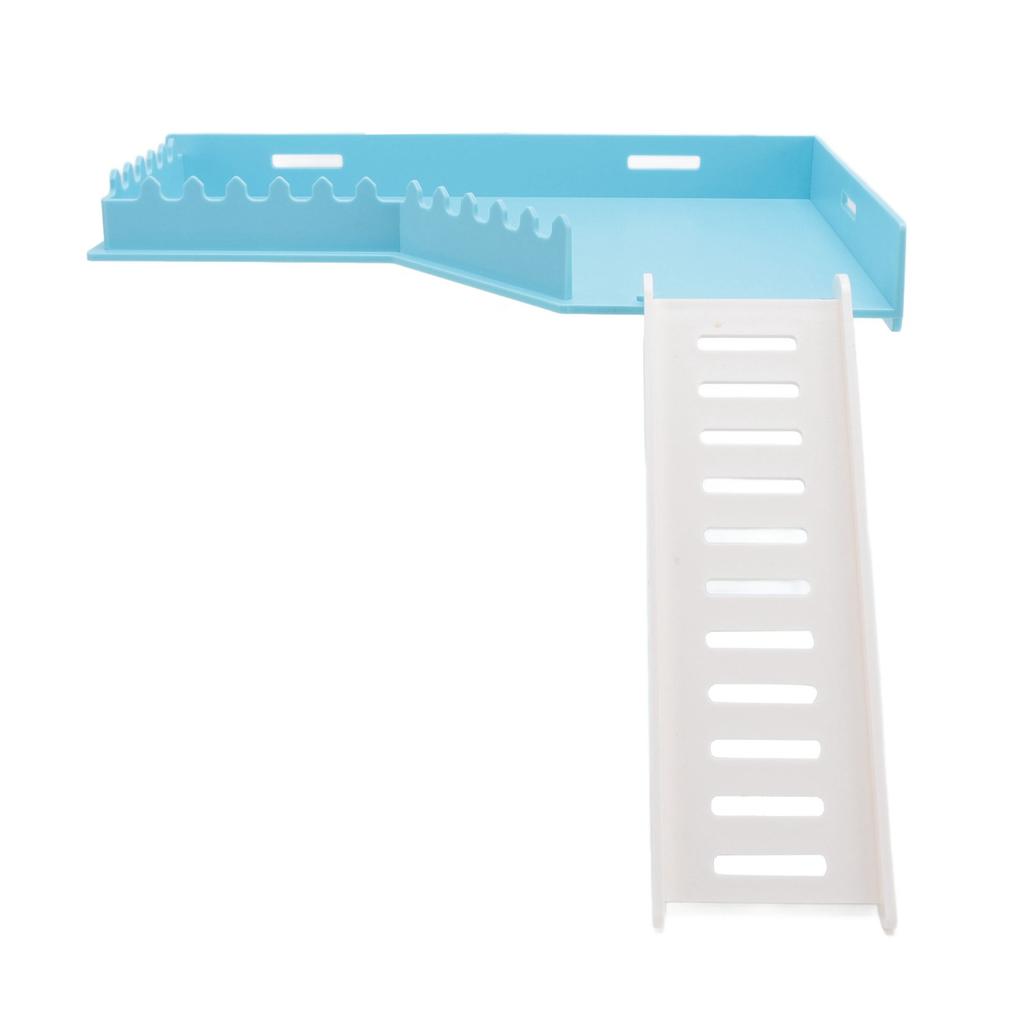 Piattaforma da Arrampicata per Criceti Multiuso Piattaforma da Gioco per Criceti Giocattolo da Arrampicata Sicuro con Scala per