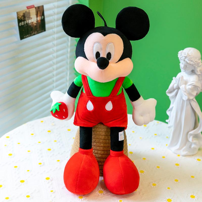 Disney Plush Toy Mickey Minnie Doll Mickey Mouse Pillow Plush Toy Stuffed Large Doll Gift 40cm