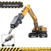 Free Shipping Children's Alloy Excavator & Crane Toy Set