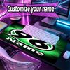 Custom Name Personalized Hannover 96 Football Pattern Mousepad, Laptop PC Desk Mat, Decorative Desk Mat for Home Keyboard Pad Gift