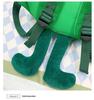 Women's Cute Four-Legged Monster Canvas Backpack - Fashionable, Large Capacity for Travel and School.