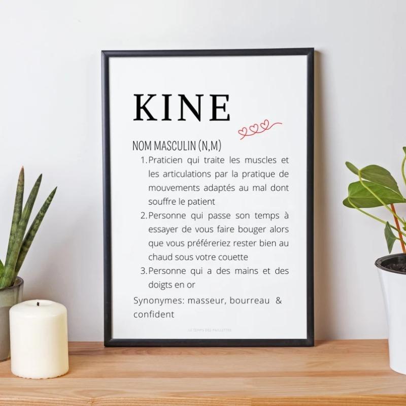Physiotherapist Definition Poster - Minimalist Physiotherapist Poster - Waiting Room Poster - Health Wall Poster Wall Decoration 21X30CMNo Framed