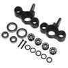 1 Pair Aluminum Alloy RC Front Steering Cup with Enlarged Bearings for Arrma Karton 1 8 RC Car