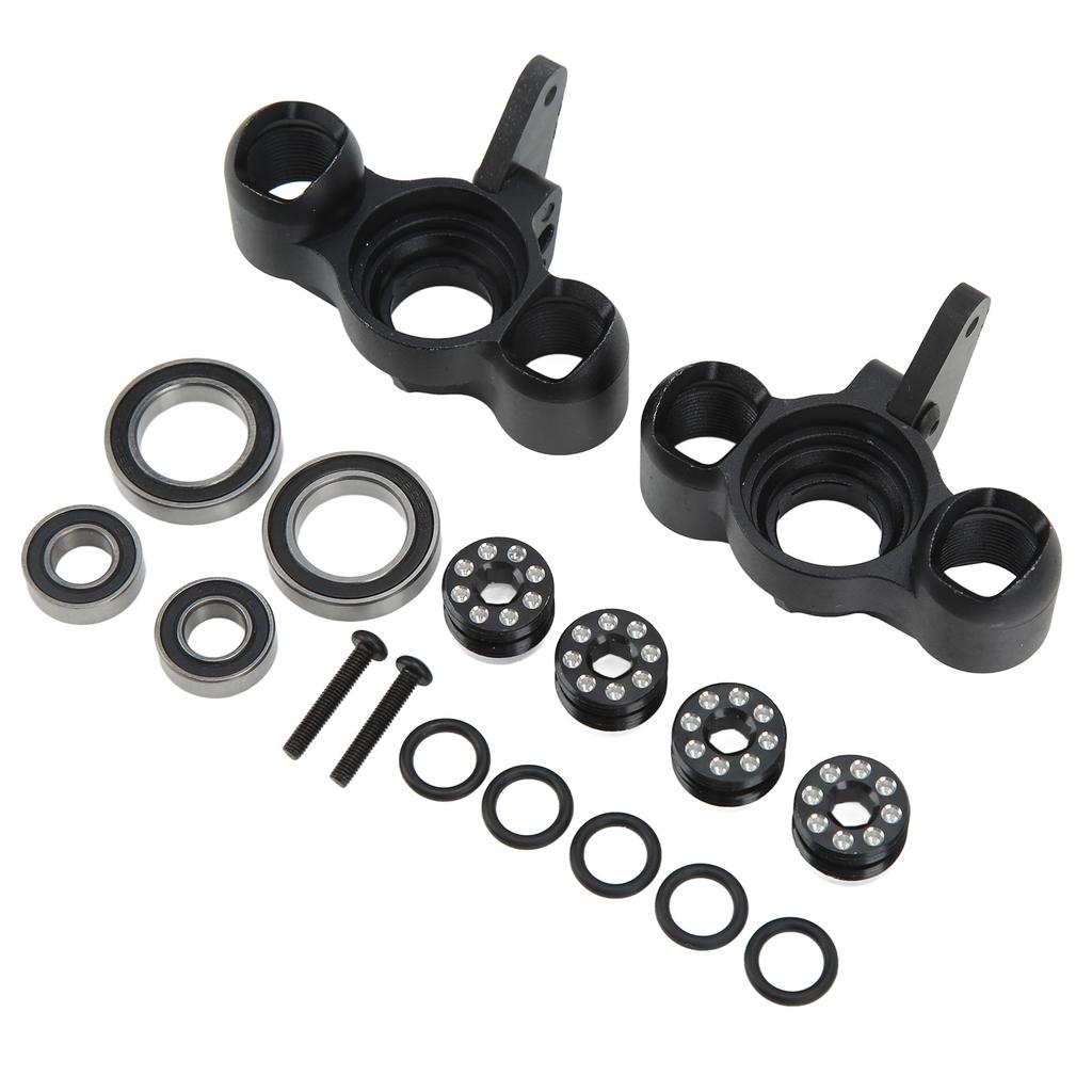 1 Pair Aluminum Alloy RC Front Steering Cup with Enlarged Bearings for Arrma Karton 1 8 RC Car