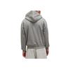 Y-3 Solid Logo Printed Hooded Zip-Up Long Sleeve Sweatshirt Women sweatshirt Gray JD9818