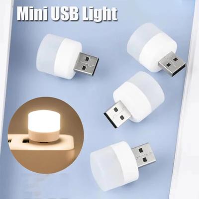 Yeni Mini USB Tak Lambası 5V 1W Süper Parlak Göz Koruması Kitap Işığı Bilgisayar Mobil Güç Şarj USB Küçük LED Gece Lambası