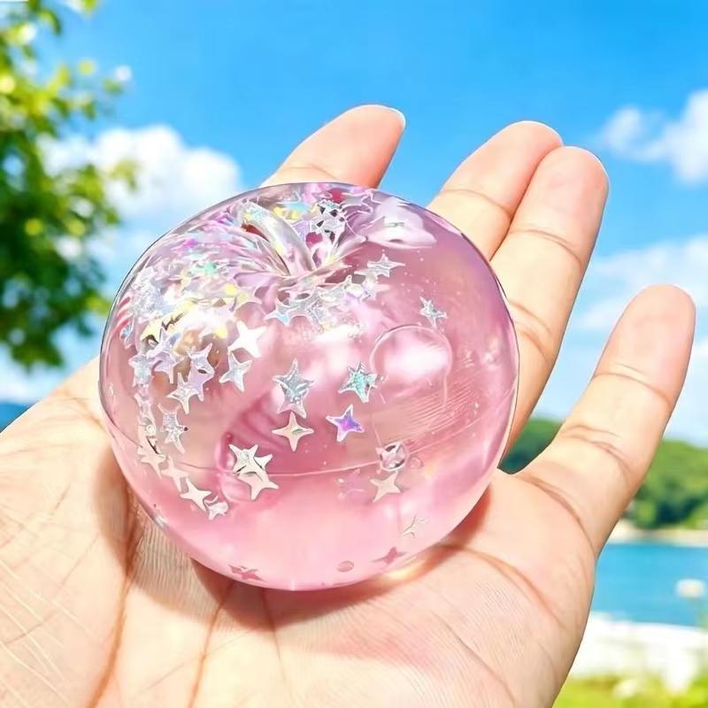 New Apple Squishy Toys Green Red Simulated Apple Squeeze Stress Toy Anxiety Relief Fidget Toys Soft Slow Rebound Birthday Gifts
