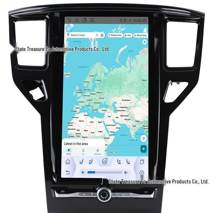 12-20 Nissan Pathfinder Android Navigation System with Large Screen Center Console