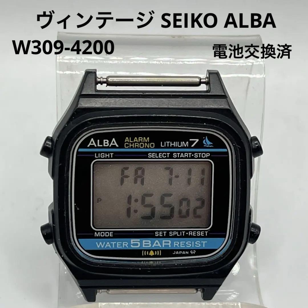 

[Б/У] Ультраредкий! Винтажные Seiko Alba W309-4200 с замененной батарейкой