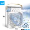 KÜHLKOMFORT Mini Luftkühler Klimageräte Klimaanlage Mobiler Ventilator 600ml