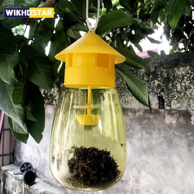 Piège à mouches à fruits en plastique, piège à drosophile, piège à insectes pour vergers, lutte antiparasitaire, piège à abeilles