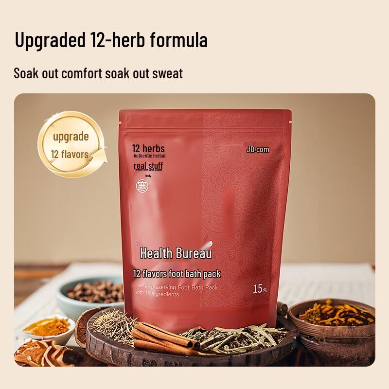 Jingdong Herbal Warming Foot Soak Packs
