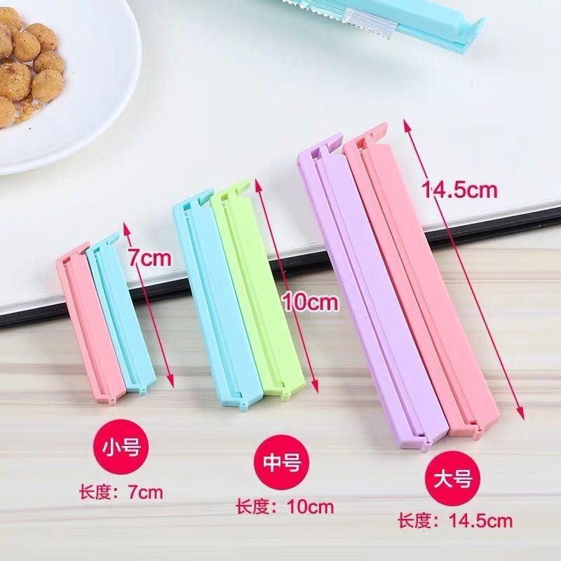 12PCS Portable New Kitchen Storage Food Snack Seal Sealing Bag Clips Sealer Clamp Plastic Tool Accessories