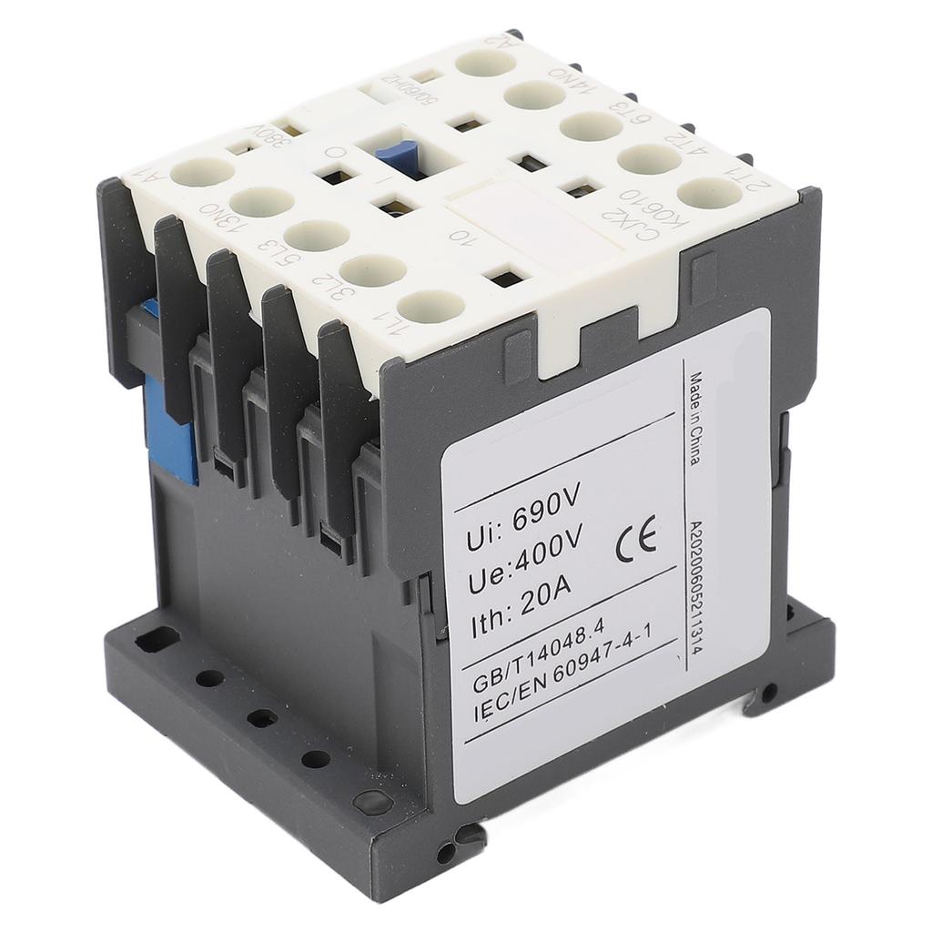 AC Schütz Hohe Empfindlichkeit Industriell Elektrisch Verdickte Silberpunktkontakte 380V 6A