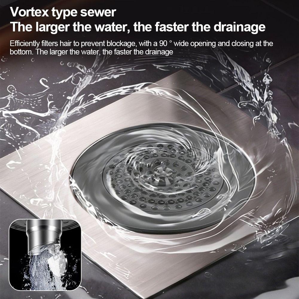 Fast Drainage Floor Drain Cover Anti-odor Sewer Drain Protector Floor Drain Bathroom Kitchen
