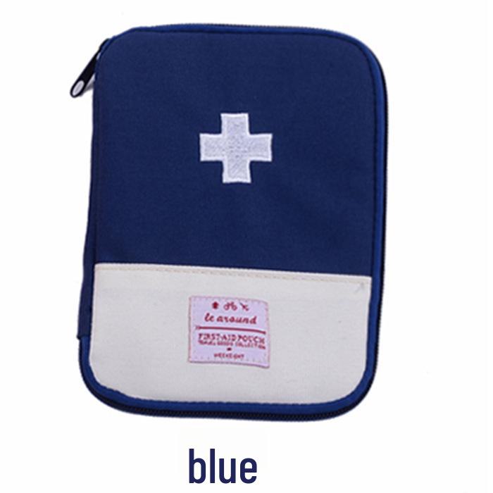 Portable Travel Medicine Bag - Compact First Aid Storage