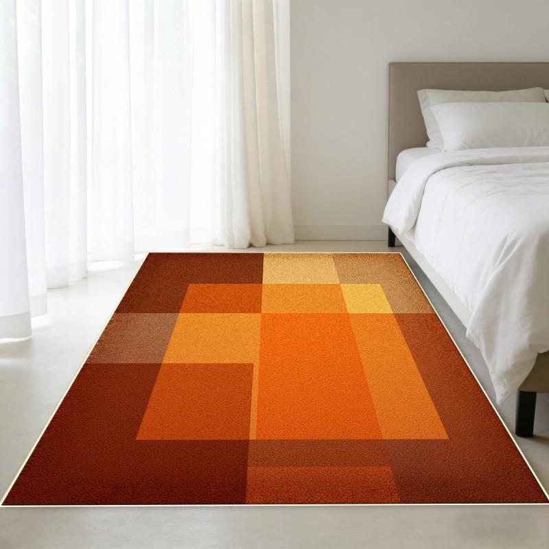 Modern Yellow Grey Heart Area Rug Abstract Floral Motif For Living Room Bedroom And Elegant Romantic Home Decor