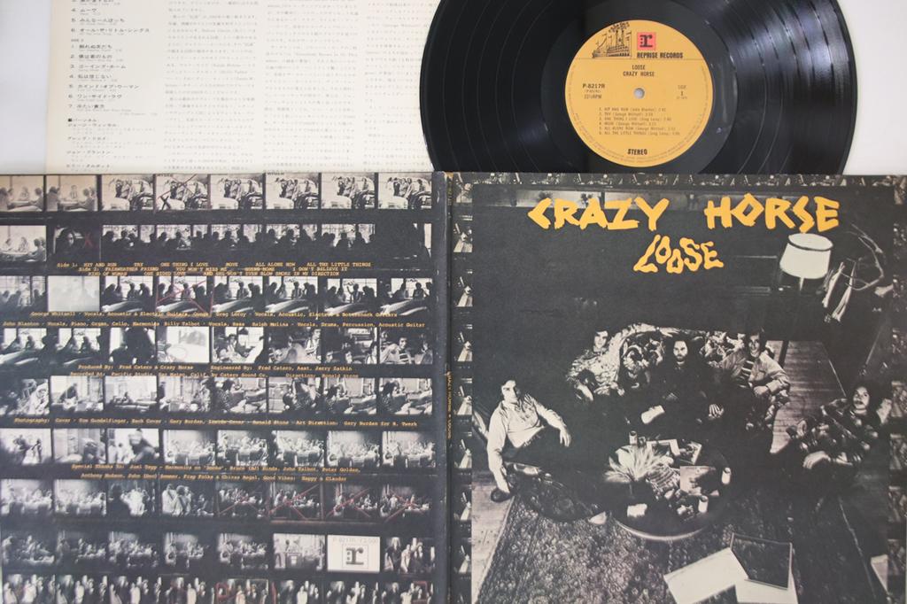 LP Record CRAZY HORSE - Loose P8217R REPRISE 1972 Japan Rock Used