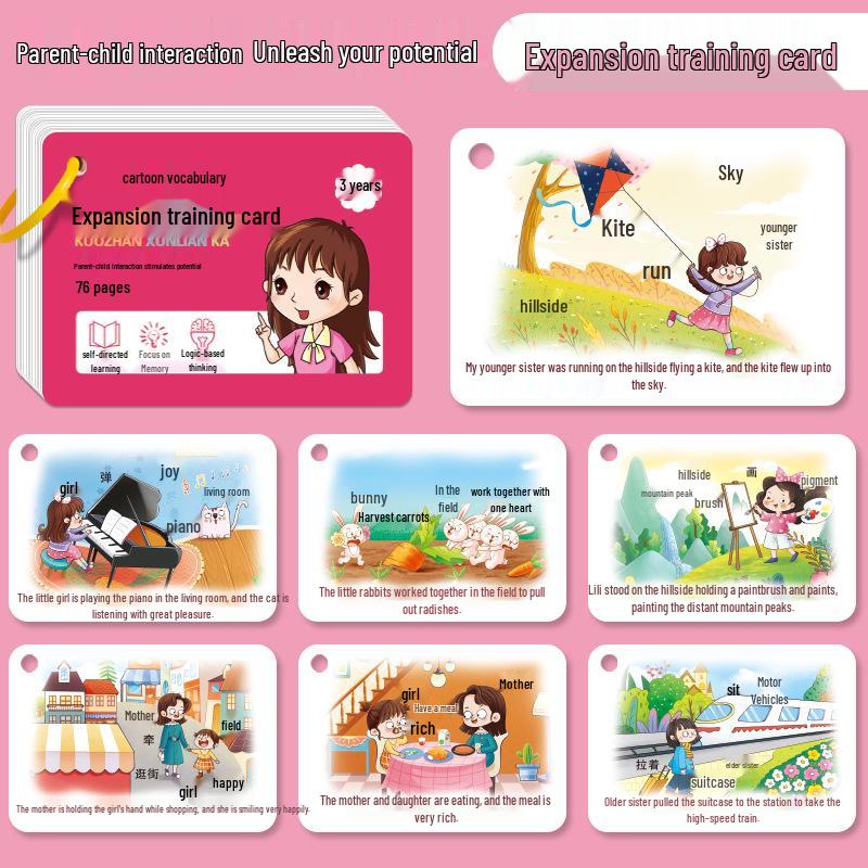 Auditory Training and Logic Reasoning Cards for Children s Education