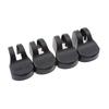 For Volkswagen VW Polo Hatchback      Car Door Limiting Stopper Key Keys Buckle Protection Cover Case 4PCs