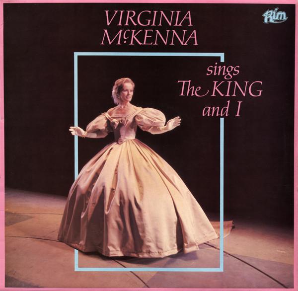 

12-дюймовая пластинка VIRGINIA MCKENNA Virginia McKenna Sings The King And RIM1000 Rim 1979 UK Pop Б/у