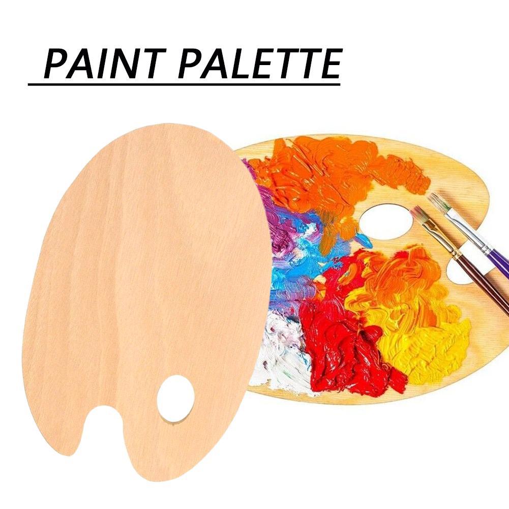 Buy Artist Palette Oil Painting Wood Professional Hand Supplies Held