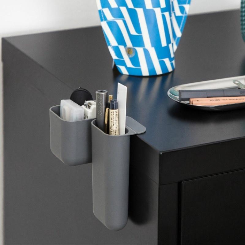 1 Pcs Multifunction Creativity Desktop Monitor Pocket Pen Holder Office Desk Stationery Pen Storage